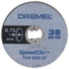 Dremel EZ SpeedClic Dunne Snijschijven 5-pack SC409