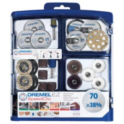 Dremel Speedclic 70-delige Accessoireset 4 Dremel Speedclic 70-delige Accessoireset -Kwaliteitswinkel Voor Thuishulpmiddelen 123 1043