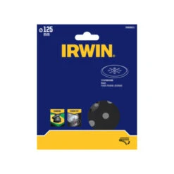 Irwin Schuurzool Rond Ø125 Mm Voor Excentrische Schuurmachine Van Bosch -Kwaliteitswinkel Voor Thuishulpmiddelen 123 1086