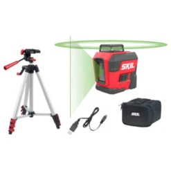 SKIL 360° Kruislijnlaser Groen 30m 1961DA Li-ion – Incl. USB Lader En Statief -Kwaliteitswinkel Voor Thuishulpmiddelen 123 1273