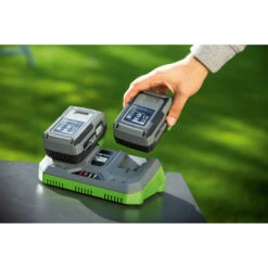 LUX 20V Dubbele Acculader -Kwaliteitswinkel Voor Thuishulpmiddelen 123 153