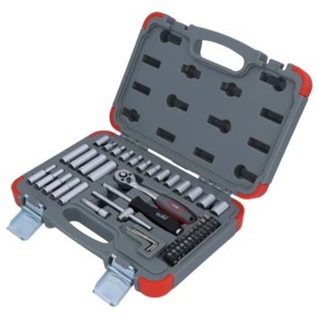 Dopsleutelset 41-dlg 6,3mm (1/4") 3-13 Dopsleutelset 41-dlg 6,3mm (1/4") 3-13 -Kwaliteitswinkel Voor Thuishulpmiddelen 123 1644