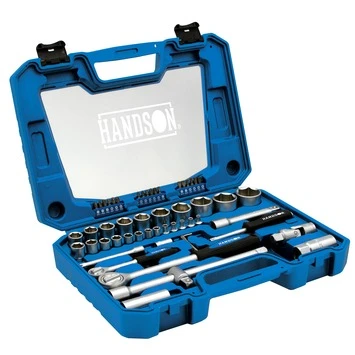 Handson dopsleutelset 55-delig Handson Dopsleutelset 55-delig -Kwaliteitswinkel Voor Thuishulpmiddelen 123 1649