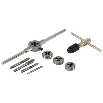 GAMMA draadsnij- en tapgereedschapsset M4-8 GAMMA Draadsnij- En Tapgereedschapsset M4-8 -Kwaliteitswinkel Voor Thuishulpmiddelen 123 1696