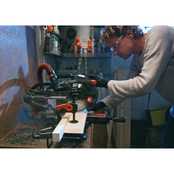 SKIL afkortzaag / verstekzaag 216mm met trekfunctie en laser 1310AA 1600W + snelklem SKIL Afkortzaag / Verstekzaag 216mm Met Trekfunctie En Laser 1310AA 1600W + Snelklem -Kwaliteitswinkel Voor Thuishulpmiddelen 123 2208