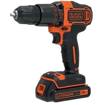 BLACK+DECKER accuklopboormachine BDCHD18KB-QW Black & Decker BLACK+DECKER Accuklopboormachine BDCHD18KB-QW -Kwaliteitswinkel Voor Thuishulpmiddelen 123 2474