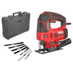 SKIL Decoupeerzaag 4531GA 680W - 180° LED Lamp + 7 Zaagbladen