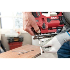 SKIL Decoupeerzaag 4531GA 680W - 180° LED Lamp + 7 Zaagbladen -Kwaliteitswinkel Voor Thuishulpmiddelen 123 2888