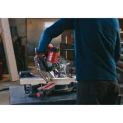 SKIL Afkortzaag /verstekzaag 254mm Met Trekfunctie, Laser En 'dual Bevel' Functie 1320AA 2000W + Snelklem -Kwaliteitswinkel Voor Thuishulpmiddelen 123 3255