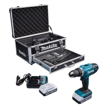 Makita 18V accuboormachine DF488DAEX1 + 70-delige accessoireset Makita 18V Accuboormachine DF488DAEX1 + 70-delige Accessoireset -Kwaliteitswinkel Voor Thuishulpmiddelen 123 3311