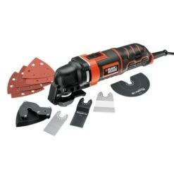 Black & Decker BLACK+DECKER Oscillerende Multitool MT300KA-QS 300W -Kwaliteitswinkel Voor Thuishulpmiddelen 123 4301