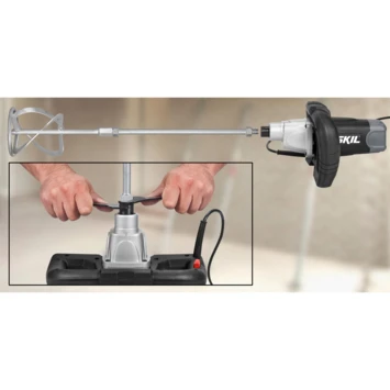SKIL beton- & verfmenger (mixer) voor o.a. verf, lijm, pleister en mortel 1016AA incl. universele mengstaaf SKIL Beton- & Verfmenger (mixer) Voor O.a. Verf, Lijm, Pleister En Mortel 1016AA Incl. Universele Mengstaaf -Kwaliteitswinkel Voor Thuishulpmiddelen 123 4422