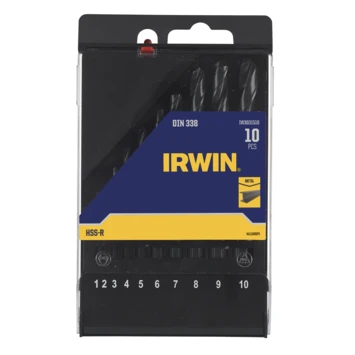 Irwin HSS pro metaalborenset 10-delig Ø1-10 mm Irwin HSS Pro Metaalborenset 10-delig Ø1-10 Mm -Kwaliteitswinkel Voor Thuishulpmiddelen 123 473