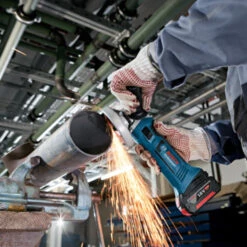 Bosch Professional Accu Haakse Slijper GWS 18-125 V-LI (zonder Accu) -Kwaliteitswinkel Voor Thuishulpmiddelen 123 4819