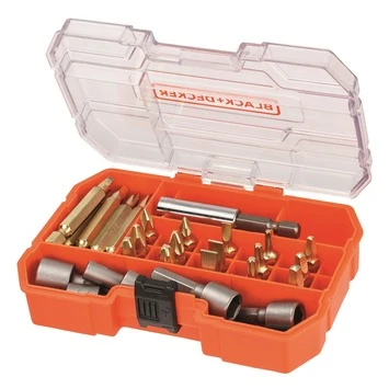 BLACK+DECKER schroefbitset 32-delig A7229-XJ Black & Decker BLACK+DECKER Schroefbitset 32-delig A7229-XJ -Kwaliteitswinkel Voor Thuishulpmiddelen 123 494