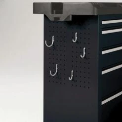 Waterloo Gereedschapswagen Zwart 3 Laden En Werkblad -Kwaliteitswinkel Voor Thuishulpmiddelen 123 5433