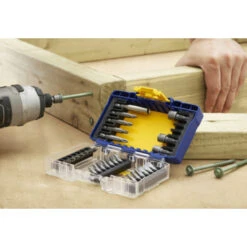 Irwin Schroefbitset Mixed 30-delig. Met Dopsleutels. Inclusief Schroefbithouder. In Tough Case. -Kwaliteitswinkel Voor Thuishulpmiddelen 123 69