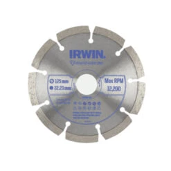 Irwin Diamantzaagblad Voor Haakse Slijper Ø125 Mm. Voor Steen. 3 Irwin Diamantzaagblad Voor Haakse Slijper Ø125 Mm. Voor Steen. -Kwaliteitswinkel Voor Thuishulpmiddelen 123 695