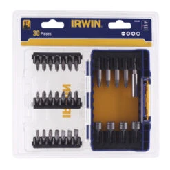 Irwin Schroefbitset Mixed 30-delig. Met Dopsleutels. Inclusief Schroefbithouder. In Tough Case. -Kwaliteitswinkel Voor Thuishulpmiddelen 123 70
