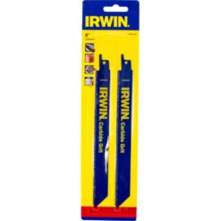 Irwin Pro Reciprozaagblad 200 Mm Carbide Voor Leidingen, Baksteen, Tegels, PVC, Plexiglas, 2 Stuks -Kwaliteitswinkel Voor Thuishulpmiddelen 123 782