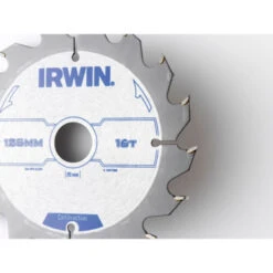 Irwin Cirkelzaagblad 125x20mm 16t -Kwaliteitswinkel Voor Thuishulpmiddelen 123 881